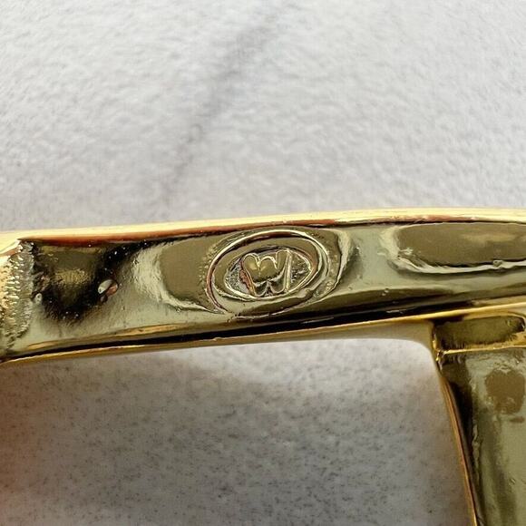 Vintage Gold Tone Simple Basic Belt Buckle for up to 1 Inch Belt - Picture 8 of 8